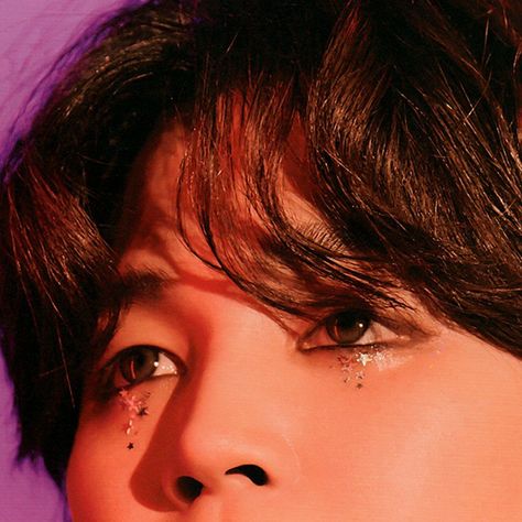 Makeup Stickers Eye, Jimin Eye Makeup, Jimin Nose, Kpop Eye Makeup, Jimin Illustration, Jimin Makeup, Guy Makeup, Me Myself And Jimin, Bts Makeup