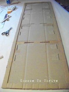 Wall Pocket Organizer Tutorial Room Divider Ideas Bedroom, Diy Mail Organizer, Wall Pocket Organizer, Cardboard Box Diy, Wall File Organizer, Paint By Number Diy, Cardboard Organizer, Diy Mail, Mail Organizer Wall