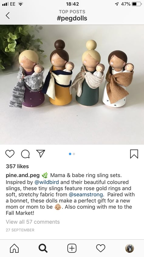 Waldorf Wooden Peg Dolls, Diy Peg Doll Accessories, Peg Doll Accessories, Peg Doll Dollhouse, Wood People Diy, Wooden Peg Doll Ideas, Peg People Diy, Peg People Ideas, Peg Doll Ideas