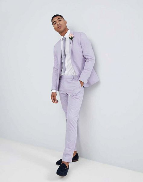 Purple Wedding Suit White And Lavender Suit Men, Lilac Suits For Men, Lavender Suit Men Wedding, Lilac Wedding Suit, Lavender Suit Men, Lilac Suit Men, Lilac Tuxedo, Purple Prom Suit, Fairycore Wedding