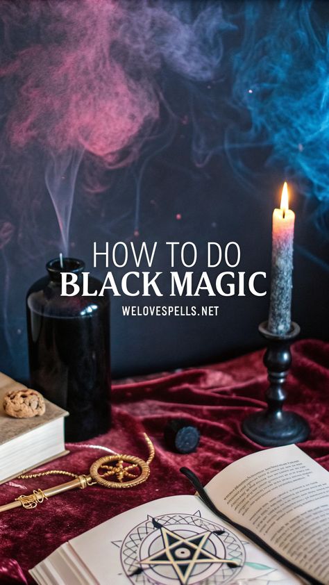 Discover the secrets of how to do black magic, exploring both the good and the evil aspects. Uncover powerful spells and rituals, and learn how they can be used for positive transformations or dark intentions. Dive into the mysterious world of the supernatural with insights into ethical considerations, protective measures, and the dual nature of black magic. Explore the balance of light and darkness in this mystical practice and empower yourself with ancient wisdom for your spiritual journey. Powerful Spells, Types Of Magic, Black Magic Book, Spells And Rituals, Salem Witch Trials, Sleight Of Hand, Witch Trials, Light And Darkness, Salem Witch