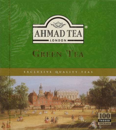 Ahamd Tea of London : Green Tea 100 Tagged Teabags ** Visit the image link more details. (This is an affiliate link and I receive a commission for the sales) Ahmad Tea, Tea Tag, Green China, Tea Sampler, Tea Green, Free Tea, Loose Tea, Matcha Green Tea, China Tea