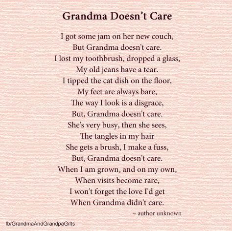 Grandma Poem, Grandmother Quotes, Happy Grandparents Day, Grandparents Quotes, Cousin Quotes, Grandma Quotes, Sewing Spaces, Grandparents Day Gifts, Mother Daughter Quotes