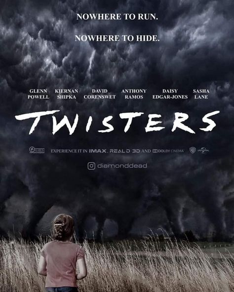 Twisters Movie 2024, Twisters 2024, Twister The Movie, Twister Movie, College Prints, Virgo Personality, New Movie Posters, Glen Powell, Romantic Comedy Movies