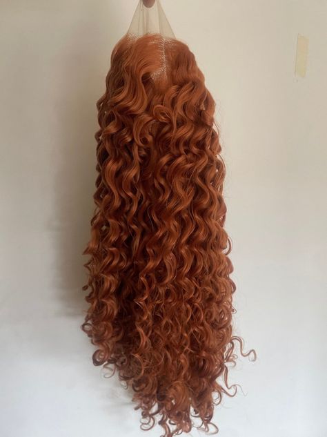 22 COPPER Red Orange Curly Wavy Lace Front Wig NEW - Etsy Curly Ginger, Full Lace Wig Human Hair, Curly Lace Wig, Red Wigs, 360 Lace Wig, 100 Remy Human Hair, Copper Red, Front Lace Wigs Human Hair, Loose Curls