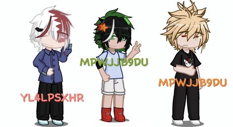 Izuku Midoriya Gacha Club Code, Katsuki Bakugou Gacha Club, Deku Gacha Life 2 Code, Mha Gacha Life 2 Code, Gl2 Oc, Yellow Diamond Steven Universe, Gl2 Outfits, Mha Gacha, Gl2 Codes