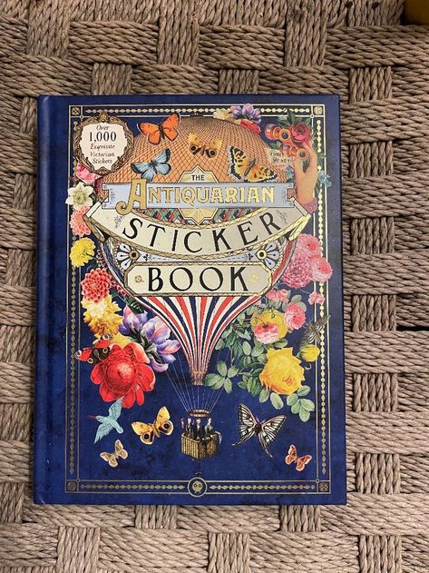 Antiquarian Sticker Book for your use Antiquarian Sticker Book, Sticker Book, Home Art, Books, Art