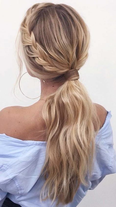 Ponytail Hairstyles Low, Best Ponytail Hairstyles, Best Ponytail, Up Ponytail, Amazing Hairstyles, Hairstyles Ponytail, Easy Hairstyles For Medium Hair, Penteado Cabelo Curto, Low Ponytail