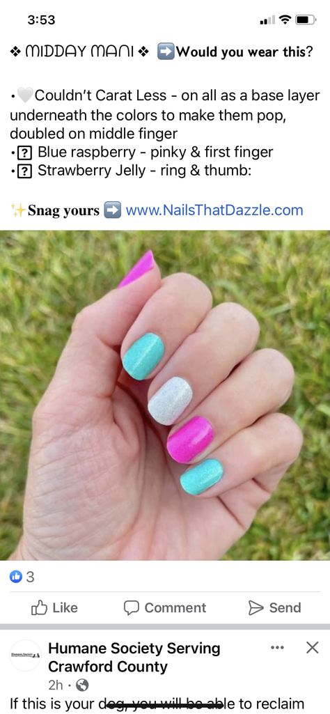 Blue Raspberry Color Street, Color Street Strawberry Jelly, Color Street Jellies, Strawberry Jelly, Raspberry Color, Blue Raspberry, I Feel Pretty, Hello Beautiful, Color Street Nails