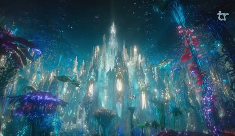 Underwater City Fantasy Art, Kingdom Of Atlantis, Building Aesthetic, Underwater City, Siren Mermaid, Mermaid Vibes, Mermaid Aesthetic, Mermaid Dreams, Fantasy Castle