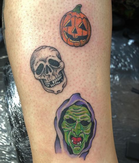 Season Of The Witch Tattoo, The Witch Tattoo, Halloween Michael Myers, Silver Shamrock, Movie Tattoos, Halloween Iii, Mommy Tattoos, Witch Tattoo, 3 Tattoo