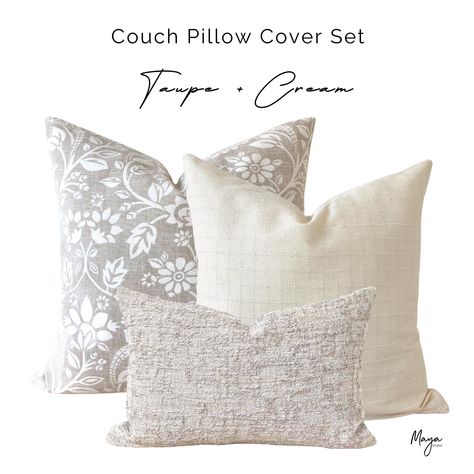 Neutral Throw Pillow, Taupe Pillow, Cream Pillow Covers, Neutral Pillow Covers, Neutral Throw, Neutral Pillow, Cream Pillow, Neutral Throw Pillows, Cream Pillows