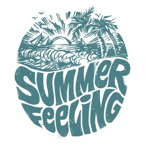 Summer sunset lettering PNG Design Sunset Logo Design Ideas, Graphic Tees Design Prints Png, Graphic Tees Design Prints, Adobe Tips, Ocean Prints, Sunset Logo, Summer Logo, Holiday Party Kids, Design Jersey