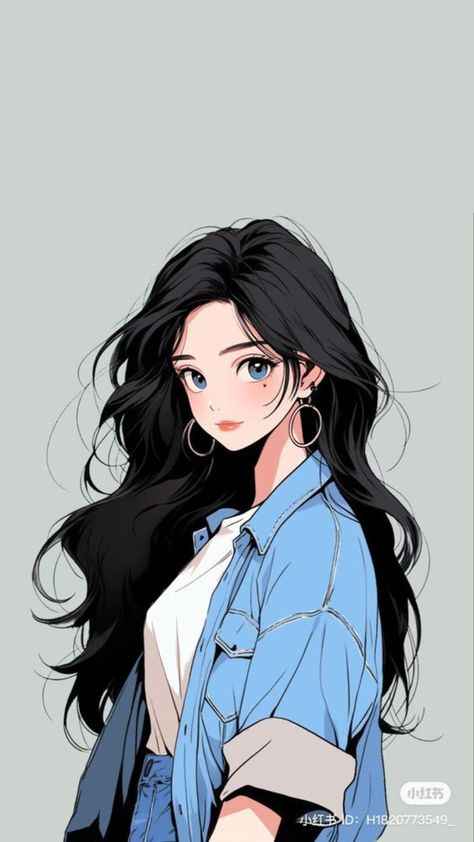 Aesthetic Girl Animated, Fashion Design Inspiration, Anime Show, 캐릭터 드로잉, Girly Art Illustrations, Dessin Adorable, Digital Art Anime, Girls Illustration, Girls Characters