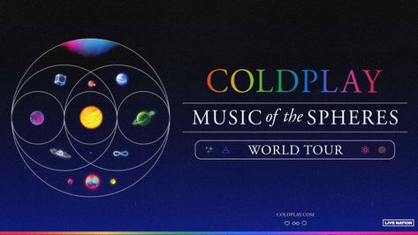 Coldplay Poster Aesthetic, Coldplay Album Poster, Coldplay Tickets, Speed Of Sound Coldplay, Coldplay Tour, Music Of The Spheres Coldplay, Music Of The Spheres, Coldplay Music, Coldplay Music Of The Spheres