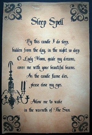 Sleep Spells, Book Of Shadows Spells, Sleep Spell, Truth Spell, Witchy Spells, Wiccan Books, Witches Spells, White Magic Spells, Real Love Spells