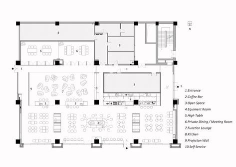 Restaurant Plan Architecture, Cafe Layout Plan, Cafeteria Plan, Cafe Floor Plan, Cafe Plan, Restaurant Plan, Museum Plan, Galleries Architecture, Cafe Pictures