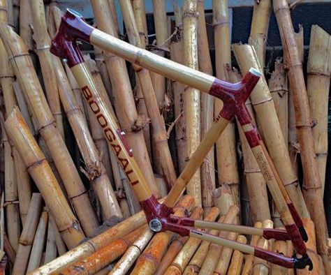 Boogaali | The Ugandan Company that’s Making Affordable & Sustainable Bicycles Out of Bamboo Bamboo Projects, Bamboo Bicycle, Night Rod Special, Bamboo Structure, Velo Vintage, Bamboo Crafts, Smart Ideas, Bamboo Frame, Bicycle Design