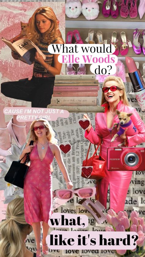 Lawyer Elle Woods, Elle Woods Graduation Speech, Reese Witherspoon Elle Woods, Elle Woods Moodboard, What Like Its Hard Elle Woods, Elle Woods Wallpaper Iphone, Legally Blonde Outfits Inspiration, Me As A Movie, Elle Woods Vision Board