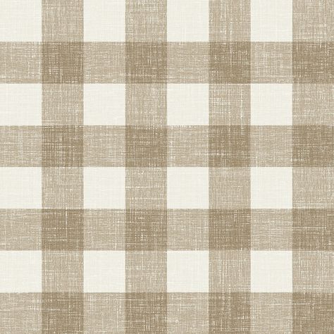 Evocative of your favorite flannel throw, this Bebe Gingham unpasted wallpaper pattern from the French Country collection by Seabrook Designs will bring instant comfort and homeliness to any room. French Country Wallpaper, Gingham Wallpaper, French Country Collections, Plaid Wallpaper, Decorating Themes, Wallpaper Pattern, Paper Wallpaper, French Country Style, Burke Decor