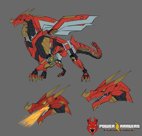 Ranger Dnd, Ranger Armor, Power Rangers Megazord, New Power Rangers, Saban's Power Rangers, All Power Rangers, Power Rangers Samurai, Robot Animal, Power Rangers Fan Art