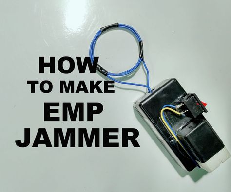 How to make an EMP Jammer Signal Jammer, Computer Projects, Diy Tech, Electronics Basics, Technology Hacks, Survival Life Hacks, Electronic Circuit Projects, Diy Electrical, Electronics Mini Projects