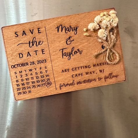 Rustic Save The Date Magnets, Magnet Calendar, Rustic Save The Date, Wedding Calendar, Wedding Magnets, Rustic Save The Dates, Wedding Magnet, Magnetic Calendar, Floral Save The Dates