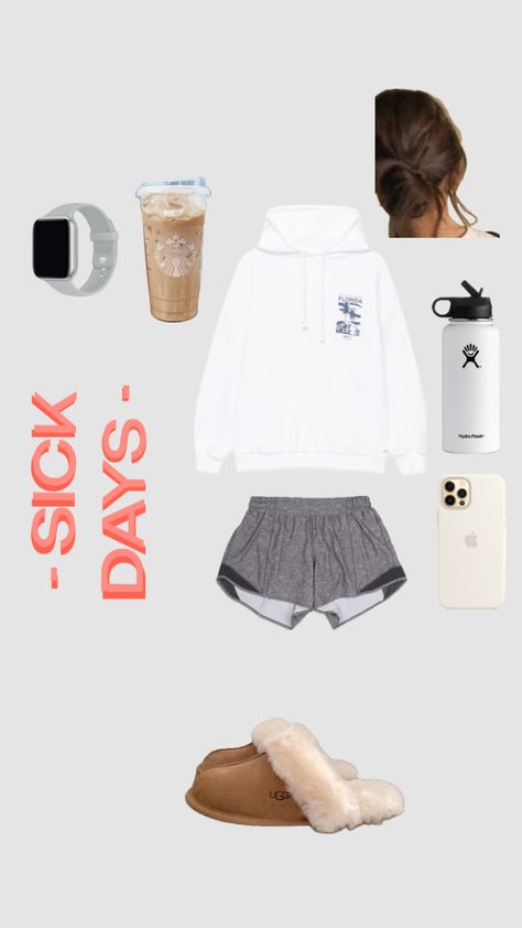 Sick Day Outfit, Sick Day Essentials, Outfit Inspo Cute, Sick Day, Aesthetic Preppy, Extreme Makeover, Cute Aesthetic, Aesthetic Clothes, Sport Outfits