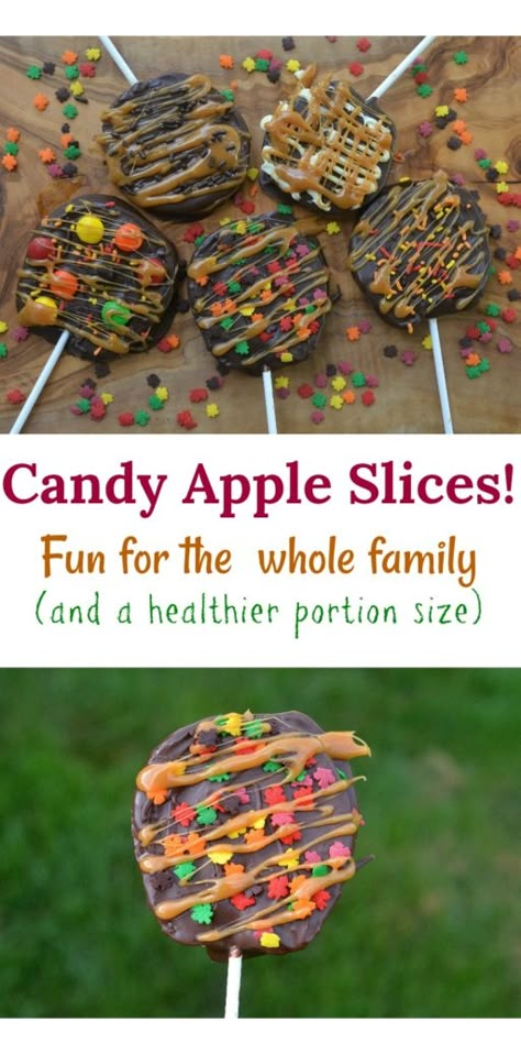 Apple Slices On A Stick, Candied Apple Slices, Candy Apple Slices, Chocolate Covered Apple Slices, Candied Apples Slices, Chocolate Apple Slices, Chocolate Covered Apples Slices, Candy Apple Bars, Candy App