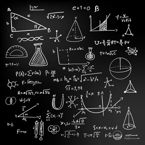 Statistics And Probability Background, Statistics And Probability Design, Science Formulas, Science Symbols, Mathematics Art, Math Design, Physics Formulas, Maths Exam, Circular Art