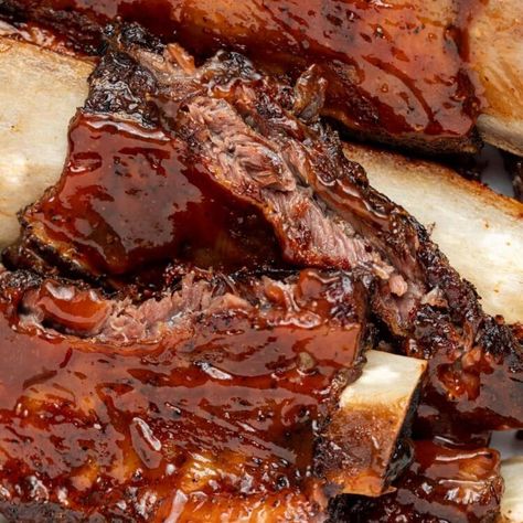 Baked Beef Ribs, Grilled Beef Ribs, Ribs In The Oven, 40 Aprons, Beef Back Ribs, Oven Baked Recipes, Baked Ribs, Back Ribs, Bbq Beef