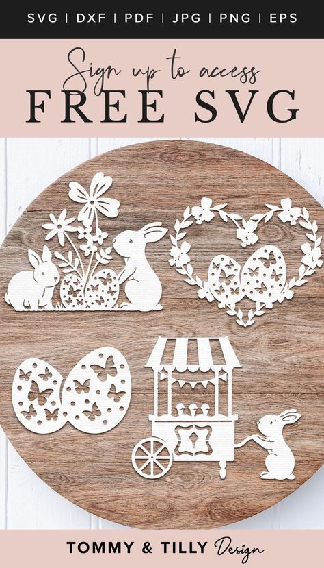 Looking for Easter crafting inspiration? Yes?! Good, because you’re on the right page! We’ve got bunnies, easter eggs, butterflies & spring florals…what more could you need? Download this totally FREE Easter SVG Mini Bundle, dust off your Cricut and get crafting! Cricut Animal Projects, Cricut Joy Svg Free, Cricut Spring Projects, Cricut Projects Easter, Cricut Easter Cards, Easter Crafts Cricut, Easter Circuit Projects, Bunny Easter, Easter Svg Free