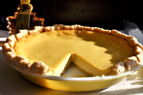 Maple Custard Pie Maple Custard Pie, Maple Custard, Maple Pie, Healthy Protein Desserts, Custard Pie Recipe, Pie Crusts, Custard Pie, Party Recipes, Pies & Tarts