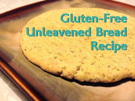 Living With FLARE!: Gluten-Free Unleavened Bread Recipe. How to easily make GF unleavened bread for the Lord's Supper / Communion / Passover / or any time! Recipes For Unleavened Bread, Homemade Unleavened Bread, Gluten Free Unleavened Bread Recipe, Gluten Free Unleavened Bread, Whole Wheat Unleavened Bread, Communion Bread Recipe, Unleavened Bread Recipe, Communion Bread, Feast Of Unleavened Bread