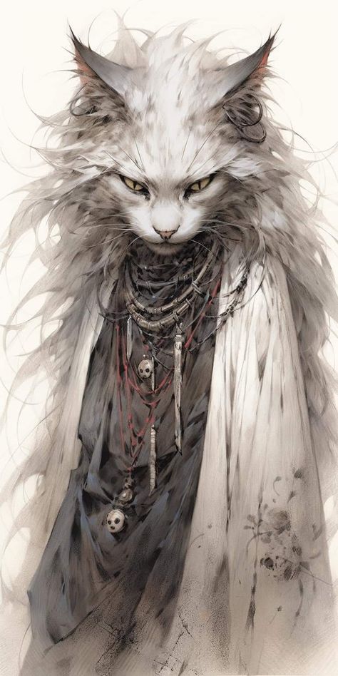 Human Cat Hybrid, Half Tabaxi, Cat Person Art, Tabaxi Cleric, Cat Humanoid, Humanoid Animals, Egyptian Cat Goddess, Anthropomorphic Animals, Hybrid Cat