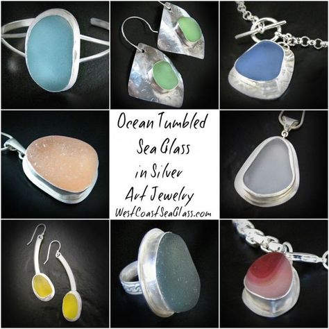 Sea Glass Jewelry, Seaglass, Beach Glass, Bulk Sea Glass Seaglass Beach, Seaglass Jewelry, Beachy Jewelry, Sea Glass Ring, Beachglass Jewelry, Artisan Necklace, Sterling Silver Cross Pendant, Jewelry Catalog, Assemblage Jewelry