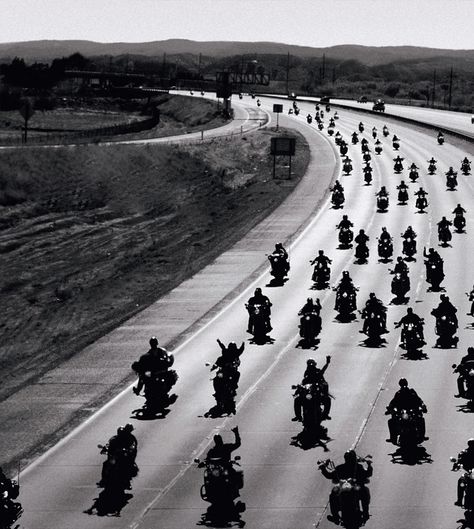 Lane Sharing Motorcycle Gang, Image Moto, Motorcycle Photography, Cb 750, Biker Lifestyle, Biker Life, Motorcycle Clubs, Motorcycle Harley, Foto Art