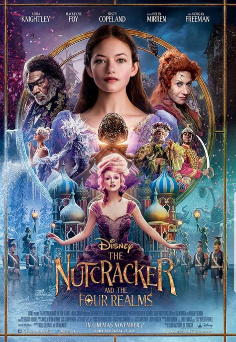 November 11, 2018 Nutcracker Movie, Disney Nutcracker, Nutcracker And The Four Realms, Tam Film, جوني ديب, Mackenzie Foy, Ingmar Bergman, Misty Copeland, رعب نفسي