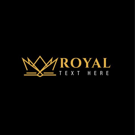 Download now Creative Royal Crown Luxury Logo Design from freepik gallery #freepik #logos #royallogos #crownlogos #goldenlogos #luxurylogos #creativelogodesign Royal Logo Design Ideas, Royal Logo Design Creative, Golden Crown Logo, Royal Logo Design, Royal Logo, Golden Logo, Luxury Logo Design, Royal Art, Logo Luxury