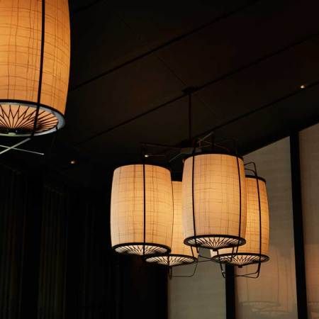 Japanese Pendant Light, Aman Kyoto, Kerry Hill Architects, Kerry Hill, Hotel Bali, Asian Interior, Modern Victorian, Creative Lighting, Unique Lamps