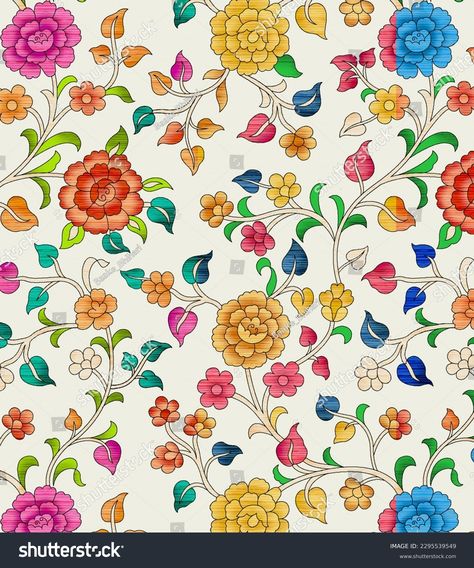 Kalamkari Allover Pattern, Kalmkari Pattern Allover, Kalamkari Allover, Patola Pattern, Kalamkari Pattern, Kalamkari Design, Laces Design, Geometric Flower Pattern, Kalamkari Designs