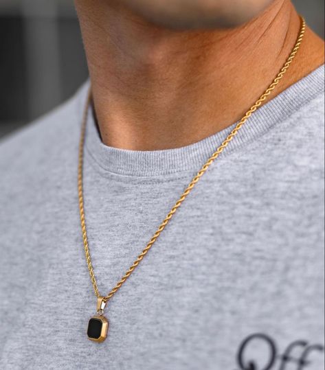 [PaidLink] [Ad] #Goldjewellery #Onyx #Necklace #Mensjewelry #Jewelry #Pendantnecklaces #Mensjewelrynecklace #chainnecklaceformen Mens Fashion Necklace, Mens Chain With Pendant, Men Gold Jewelry Mens Fashion, Gold Chains For Men Unique, Men Pendant Design, Men’s Jewelry, Men Necklace Gold, Neutral Transitional Living Room, Necklace Men Gold