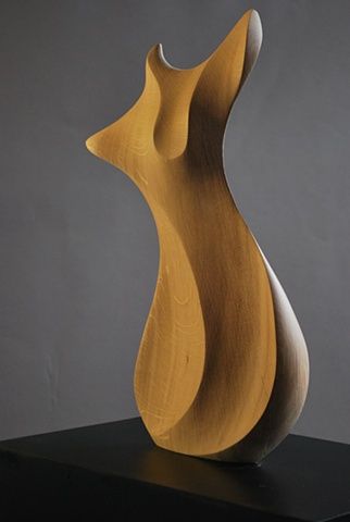 Wood Sculpture Ideas, Wood Sculpture Art, Sculptures Art, Wood Sculptures, Reclaimed Wood Furniture, Design Wood, Pottery Sculpture, Contemporary Sculpture, Furniture Modern