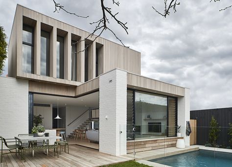 Malvern House by Eliza Blair Architecture | Australian Interiors | est living Malvern House, Edwardian House, Renovation Design, White Brick, Architect House, Indoor Outdoor Living, Open Plan Living, Architecture Project, Open Plan