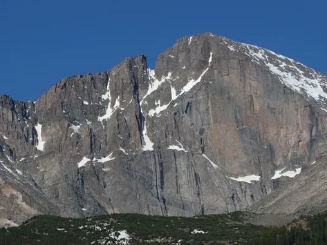 Peak Tattoo, Longs Peak Colorado, Beautiful Views Nature, Longs Peak, Backcountry Camping, Colorado Adventures, Colorado Hiking, Estes Park, Why Do People