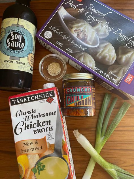 Chicken Soup Dumplings Trader Joes, Trader Joes Pot Sticker Soup, Trader Joe Potsticker Soup, Gyoza Soup Trader Joe's, Dumpling Soup Trader Joes, Wonton Soup Trader Joes, Trader Joes Gyoza Soup, Trader Joe Dumpling Soup, Trader Joe’s Miso Dumpling Soup