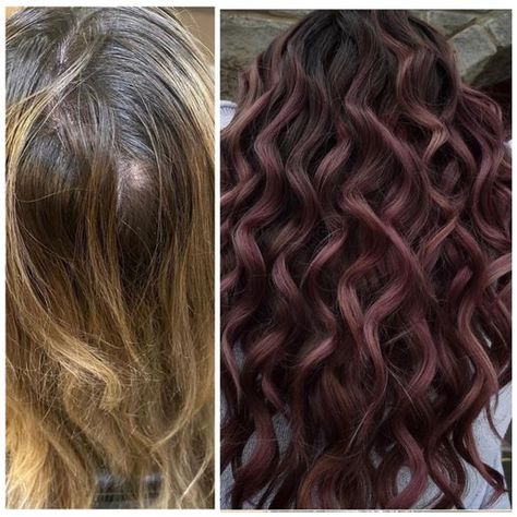 Chocolate Mauve Hair Color Formula, Brown Mauve Hair, Chocolate Rose Gold Hair, Spring Hair Colors For Brunettes, Rose Brown Hair Color, Rose Hair Color, Brown Hair Trends, Mom Hair, Color Formulas