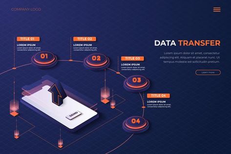 3d infographic landingpage phone data tr... | Premium Vector #Freepik #vector #infographic 3d Infographic, Vector Infographic, Infographic Illustration, Data Transfer, Infographic Design, Social Media Design, Premium Vector, Graphic Resources, Blue Color