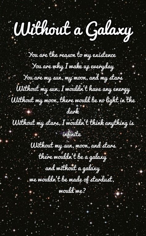 Poem: Without a Galaxy ~ Kaitlin Horgash Urdu Quotes Islamic, Galaxy Wedding, Quotes Islamic, Ariana Grande Outfits, Wedding Vow, Diy Bedroom, Wedding Vows, Urdu Quotes, Love Poems