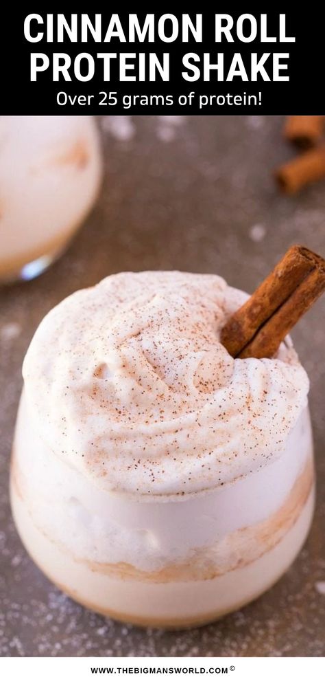 Cereal Milk Protein Smoothie, Cinnamon Bun Protein Shake, French Toast Protein Shake, Premier Protein Shake Recipes Cinnamon Roll, Cinnamon Toast Crunch Protein Shake, Premier Protein Cinnamon Roll Recipes, Dessert Protein Shake, Quest Protein Shake Recipes, Vanilla Protein Shake Recipes Healthy